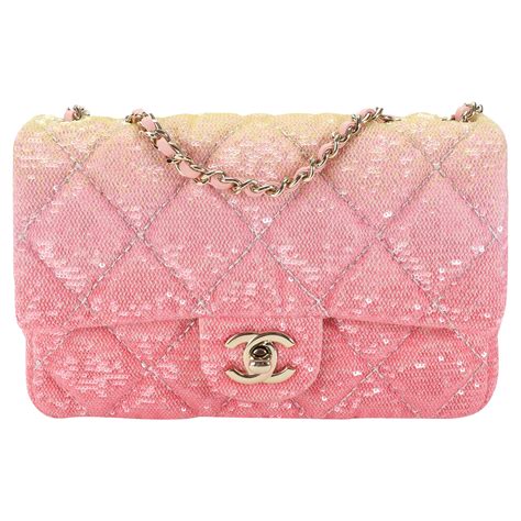 pink chanel sequin bag|Chanel Sequin Bag .